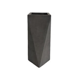 Florero Alice Gris Oscuro 7 cm Minimalista - Jardineria | Bylmo