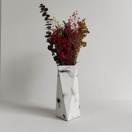 Florero Alice Marmól Negro 7 cm Minimalista - Jardineria | Bylmo