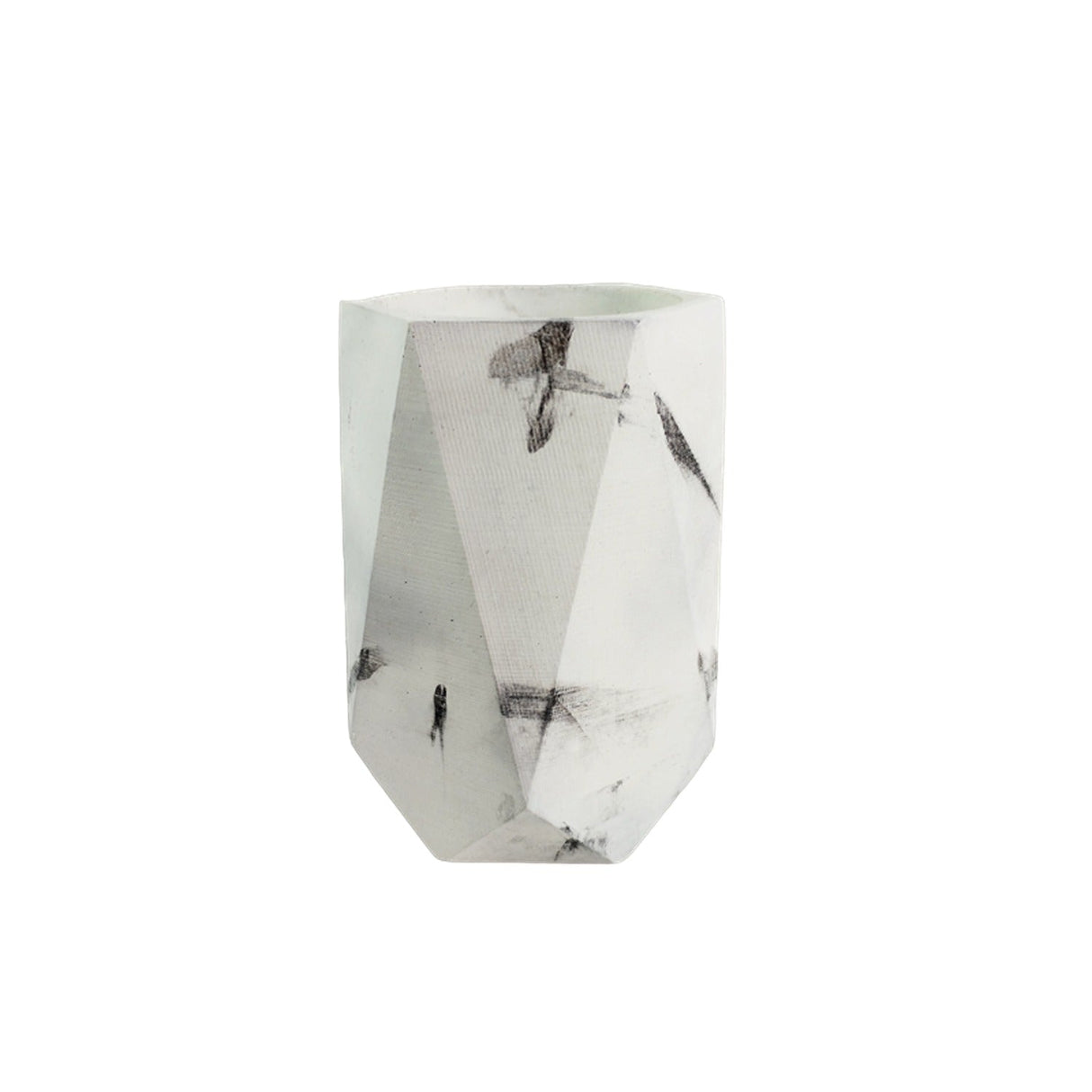 Florero Amalas Marmól Negro 7 cm Minimalista - Jardineria | Bylmo