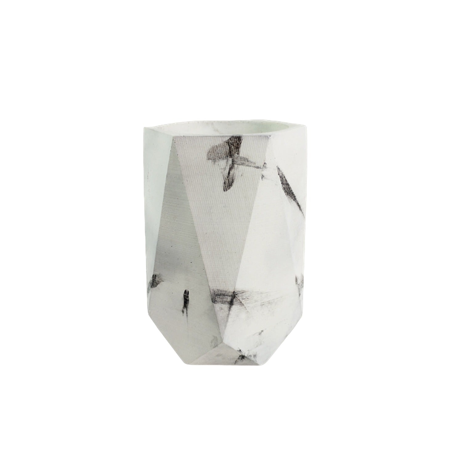 Florero Amalas Marmól Negro 7 cm Minimalista - Jardineria | Bylmo