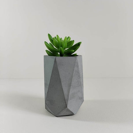 Florero Amalas Gris 7 cm Minimalista - Jardineria | Bylmo
