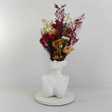 Florero Women Blanco 7 cm Minimalista - Jardineria | Bylmo