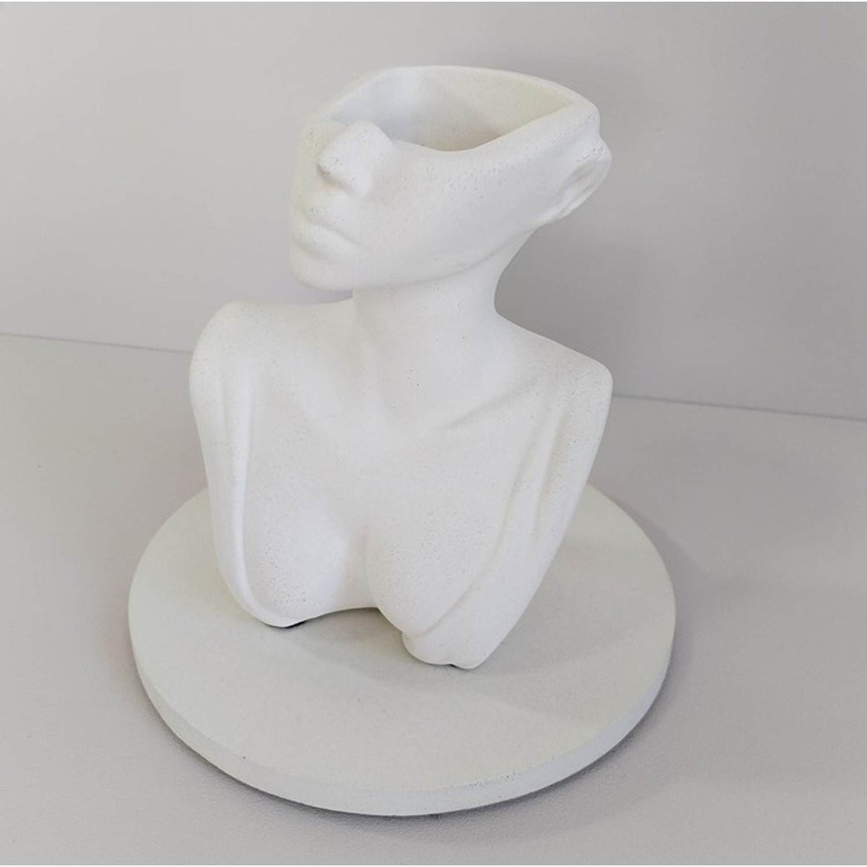 Florero Women Blanco 7 cm Minimalista - Jardineria | Bylmo