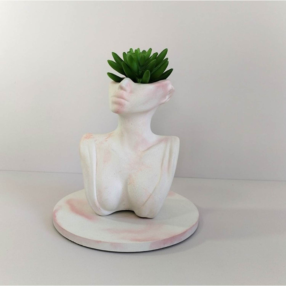 Florero Women Marmól Rosa 7 cm Minimalista - Jardineria | Bylmo