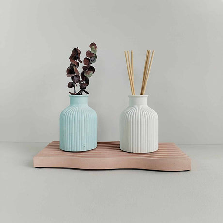 Bandeja Olas Palo de Rosa 25 cm Minimalista - Utensilios y Accesorios | Bylmo