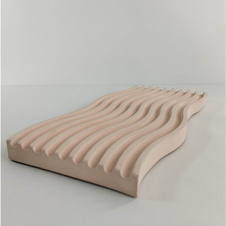 Bandeja Olas Nude 25 cm Minimalista - Utensilios y Accesorios | Bylmo