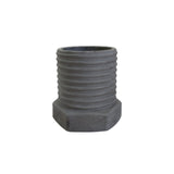 Matera de mesa Tornillo Gris Oscuro 10x10cm de Cemento Circular de 0.8 Litros - Jardineria | Bylmo