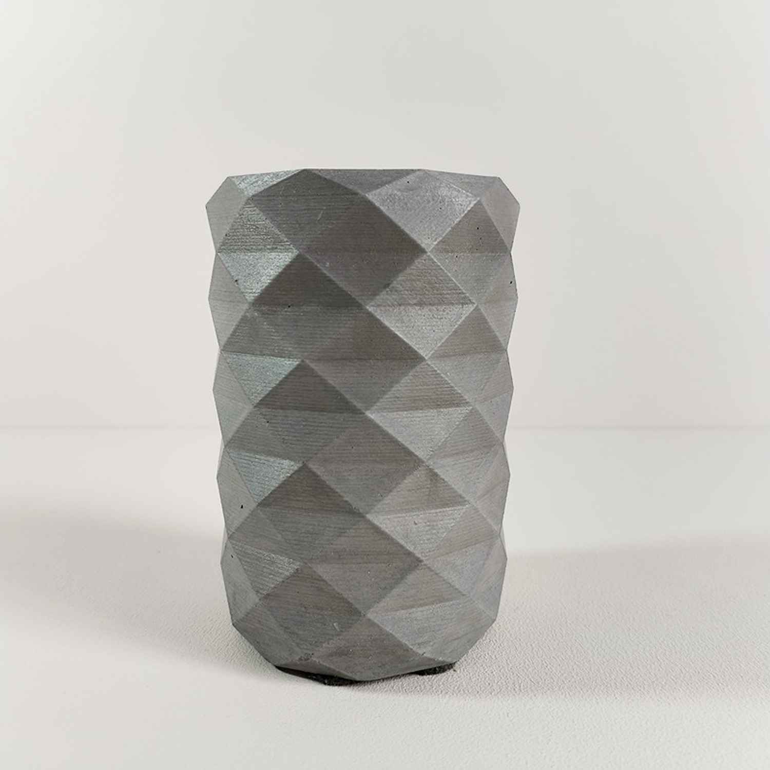 Florero Frida Gris 6 cm Minimalista - Jardineria | Bylmo