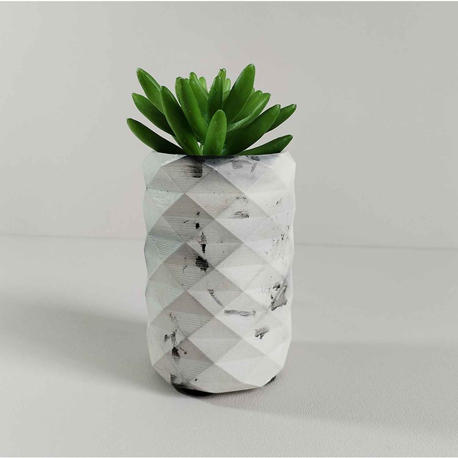 Florero Frida Marmól Negro 6 cm Minimalista - Jardineria | Bylmo