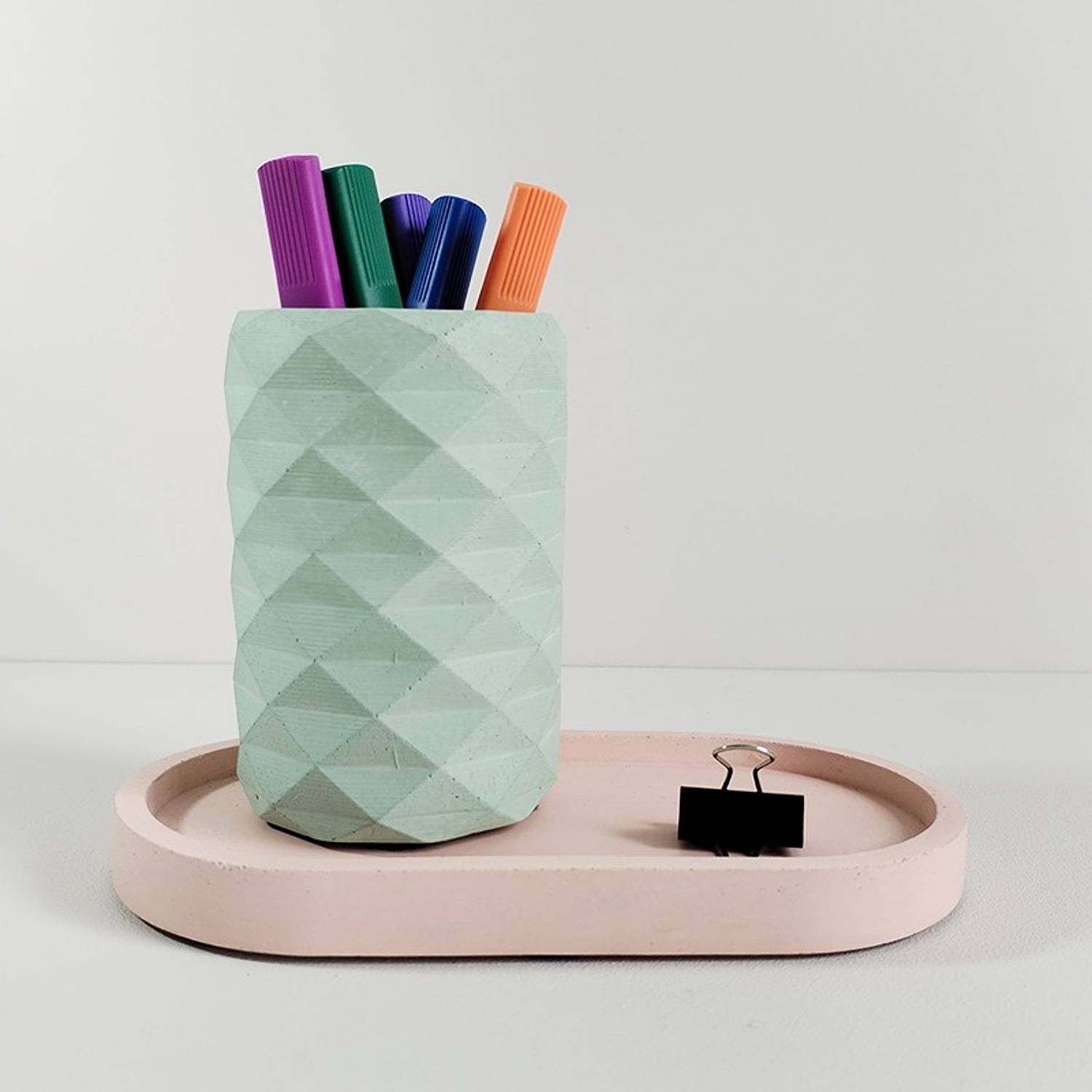 Florero Frida Verde Menta 6 cm Minimalista - Jardineria | Bylmo