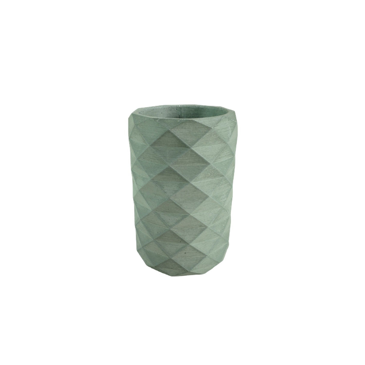 Florero Frida Verde Oliva 6 cm Minimalista - Jardineria | Bylmo