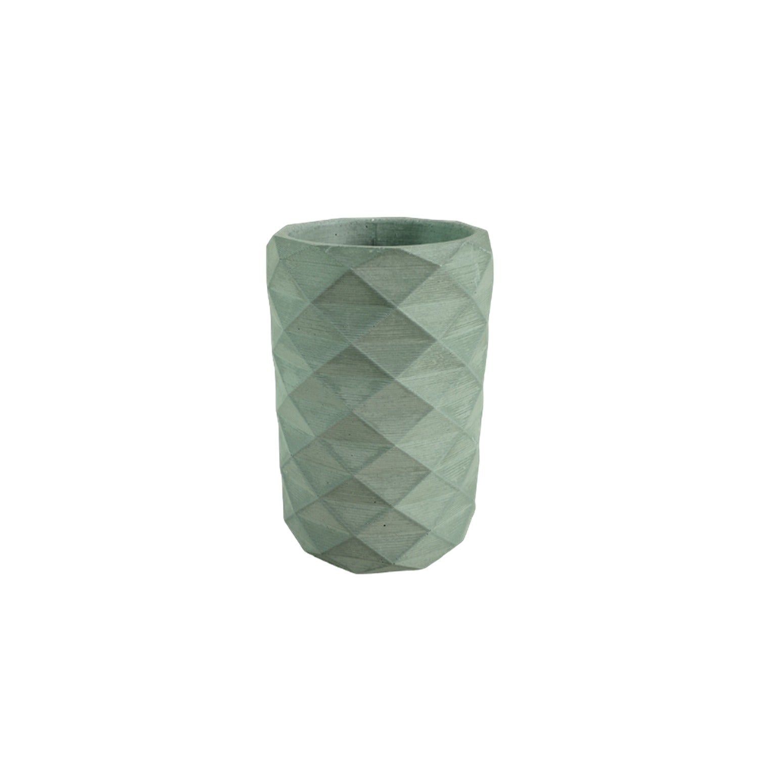 Florero Frida Verde Oliva 6 cm Minimalista - Jardineria | Bylmo