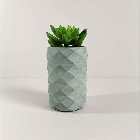 Florero Frida Verde Oliva 6 cm Minimalista - Jardineria | Bylmo