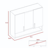 Gabinete Spa Wengue 63 cm con Espejo y Dos Puertas - Gabinetes | Bylmo