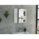 Gabinete de Baño Labelle Plus Blanco 45x49.7cm Cuadrado con Espejo y con Tres Entrepaños - Gabinetes | Bylmo