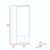Gabinete de Baño Mariana Blanco 45.5x90cm Rectangular con Espejo y con Dos Entrepaños - Gabinetes | Bylmo