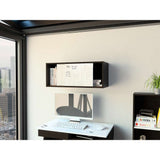 Mueble Note Wengue y Blanco 81 cm con Puertas Corredizas - Gabinetes | Bylmo
