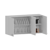 Mueble Superior con Tres Puertas Blanco 120 cm - Cocinas | Bylmo