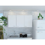 Mueble Superior con Tres Puertas Blanco 120 cm - Cocinas | Bylmo