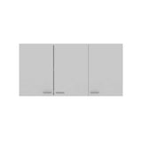 Mueble Superior con Tres Puertas Plus Blanco 120 cm - Cocinas | Bylmo