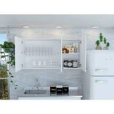 Mueble Superior con Tres Puertas Plus Blanco 120 cm - Cocinas | Bylmo