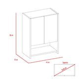 Gabinete Ventus Rovere 45 cm con Dos Puertas y Entrepaño - Gabinetes | Bylmo