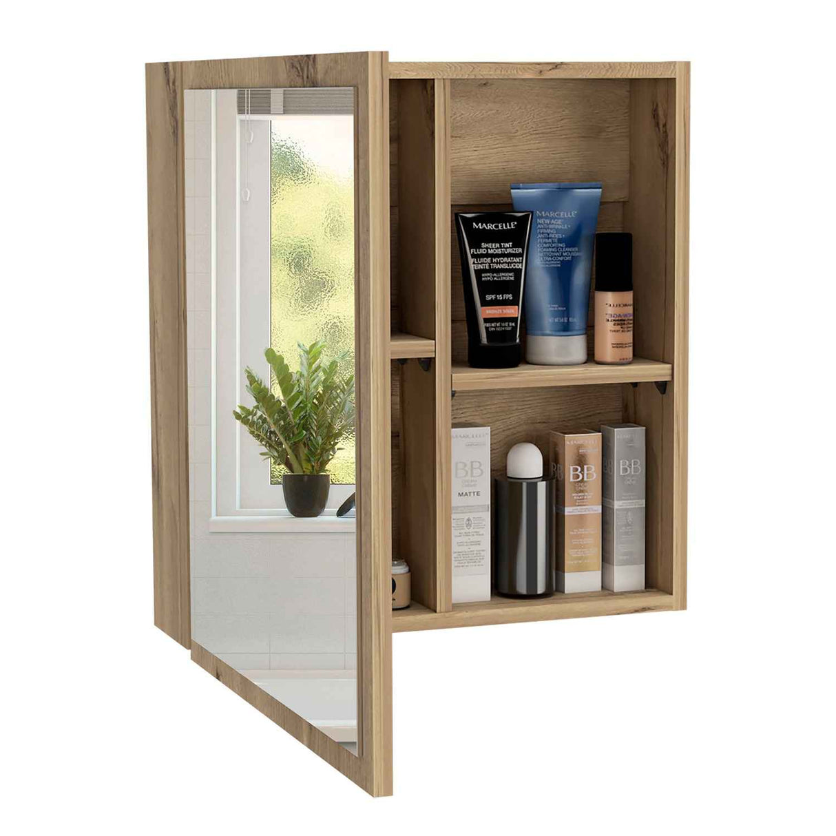Gabinete de Baño Duma Duna 50 cm con Espejo - Gabinetes de Baño | Bylmo