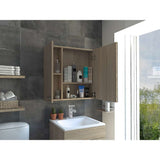 Gabinete Sines Rovere 60 cm con Dos Puertas y Espejo - Gabinetes | Bylmo