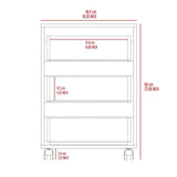 Archivador Artemisa Wengue 47 cm con Rodachines - Escritorios y Archivadores | Bylmo