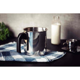 Hervidor Allegra Acero Inoxidable 13 cm 1,4 Litros con Mango de Baquelita Gris - Ollas y Sartenes | Bylmo
