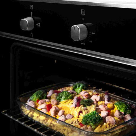 Horno de Empotrar Electrico Multifunción Challenger Acero 60x60cm 53 Litros - Electrodomesticos | Bylmo