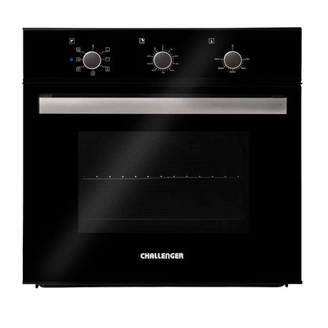 Horno de Empotrar Electrico Challenger Negro 60x60cm 53 Litros y con Temporizador - Electrodomesticos | Bylmo