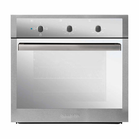 Horno de Empotrar Electrico Challenger Acero 60x60cm 53 Litros y con Temporizador - Electrodomesticos | Bylmo