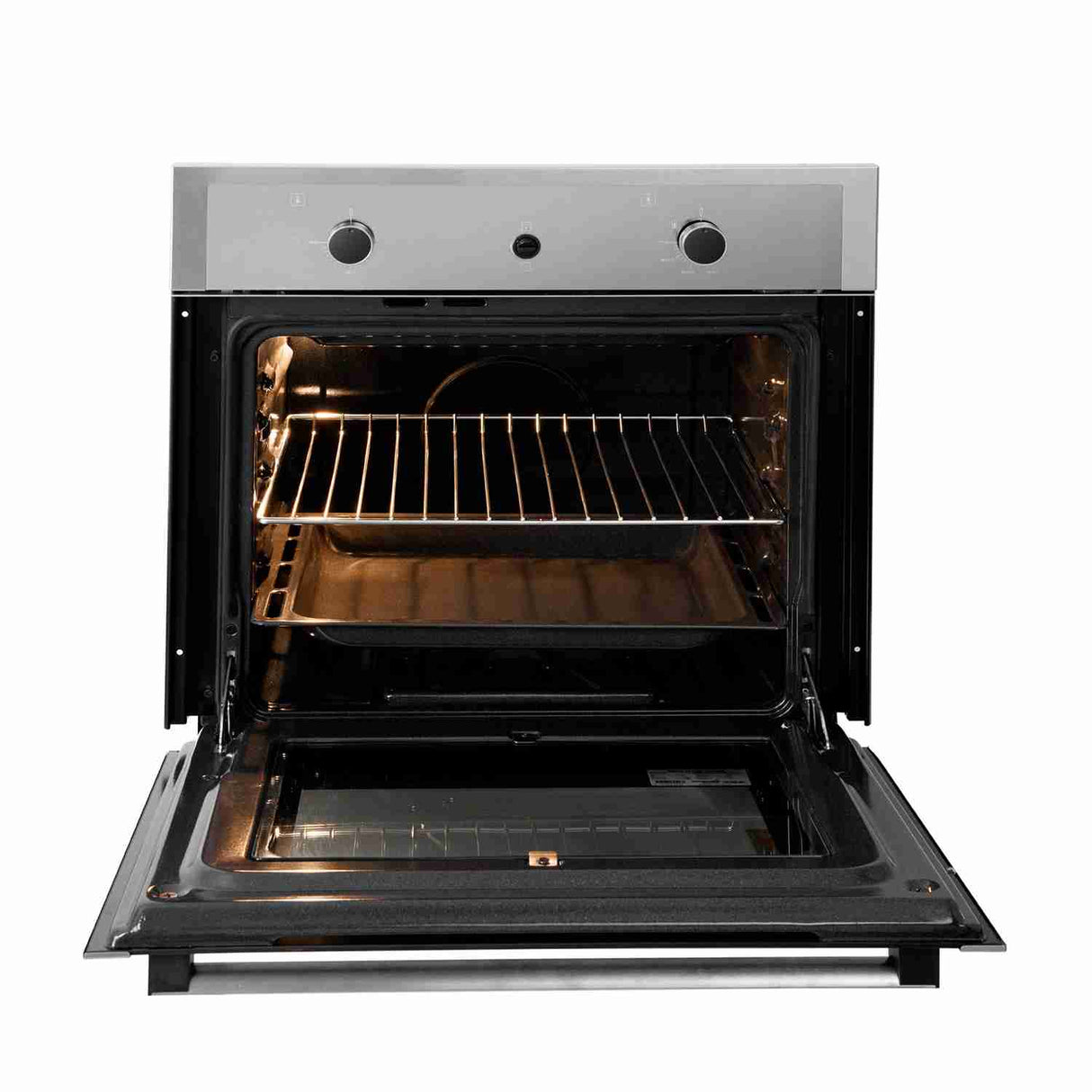 Horno de Empotrar Mixto Challenger Acero 60x60cm 53 Litros - Electrodomesticos | Bylmo