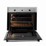 Horno de Empotrar Mixto Challenger Acero 60x60cm 53 Litros - Electrodomesticos | Bylmo