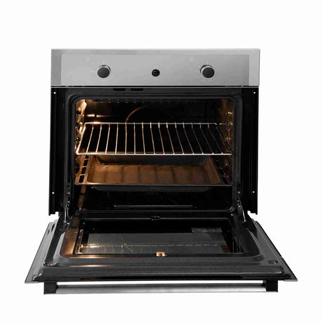 Horno de Empotrar Mixto Challenger Acero 60x60cm 53 Litros y con Temporizador - Electrodomesticos | Bylmo