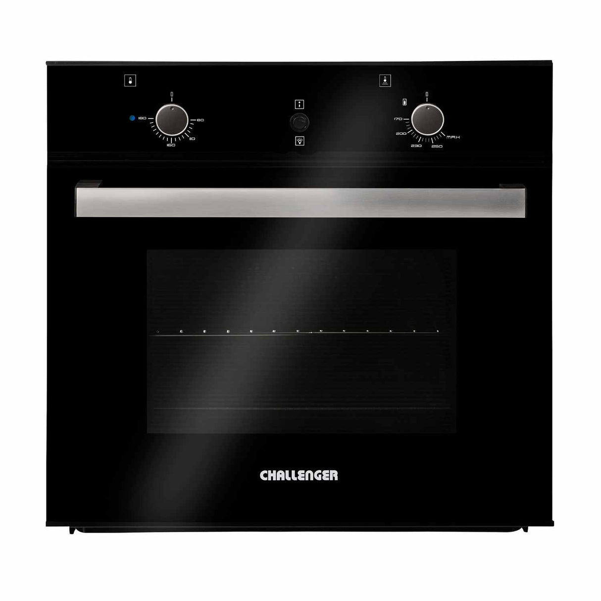 Horno de Empotrar Electrico Challenger Negro 60x60cm 53 Litros - Electrodomesticos | Bylmo