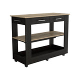 Mueble Auxiliar de Cocina Cala Blanco 116.8x92.7cm con Un Entrepaño y Cuatro Compartimientos - Cocinas | Bylmo