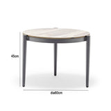 Comedor Brienz Chocolate y Gris 60 cm de Exterior - Comedores | Bylmo