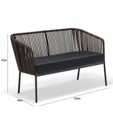 Comedor Barcelona Chocolate 100 cm de Exterior - Comedores | Bylmo