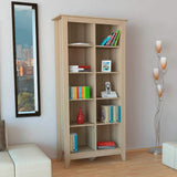 Biblioteca Essential Rovere 78x130cm con Diez Compartimientos - Bibliotecas | Bylmo