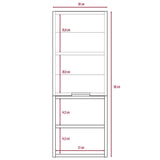 Gabinete de Baño Jules Rovere 30x80cm Rectangular sin Espejo y con Dos Entrepaños - Gabinetes | Bylmo