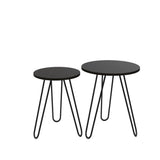 Set x2 Mesas Mamba Wengue 50 cm - Mesas | Bylmo