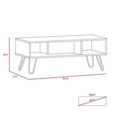 Mesa Vassel Wengue 101 cm Rectangular - Mesas | Bylmo