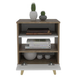 Mesa Alina Miel y Blanco 44 cm con Una Puerta - Mesas | Bylmo