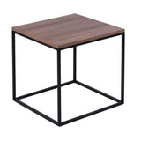 Mesa York Amareto 40 cm Cuadrada - Mesas | Bylmo