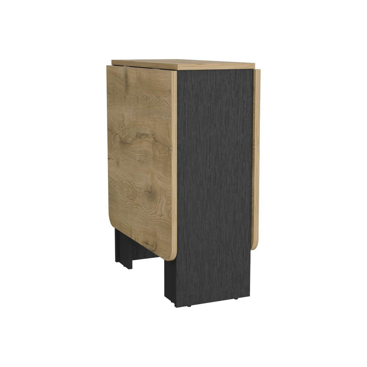 Mesa Auxiliar Gateleg Wengue 60x79cm Rectangular Plegable - Mesas Auxiliares | Bylmo