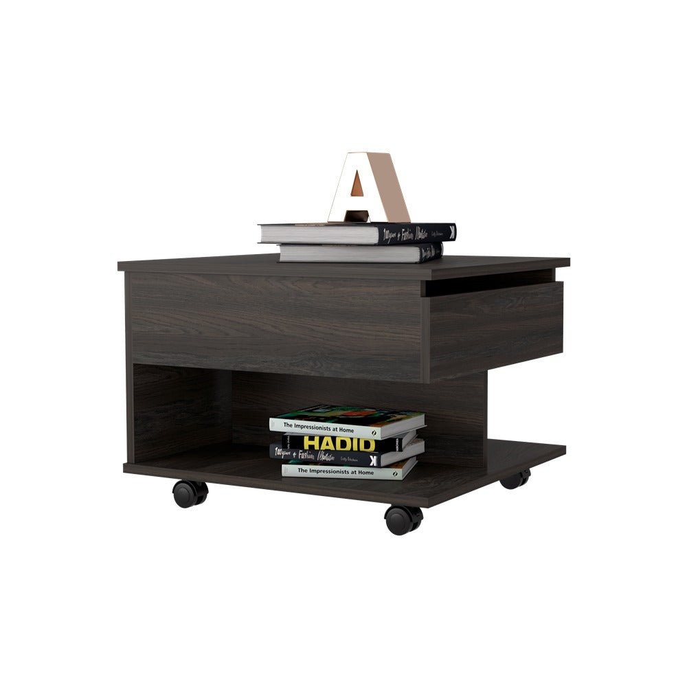 Mesa Auxiliar Transformable Luanda Expreso 55x39cm Rectangular - Mesas Auxiliares | Bylmo