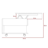Mesa Luanda Gales 55 cm Transformable - Mesas | Bylmo