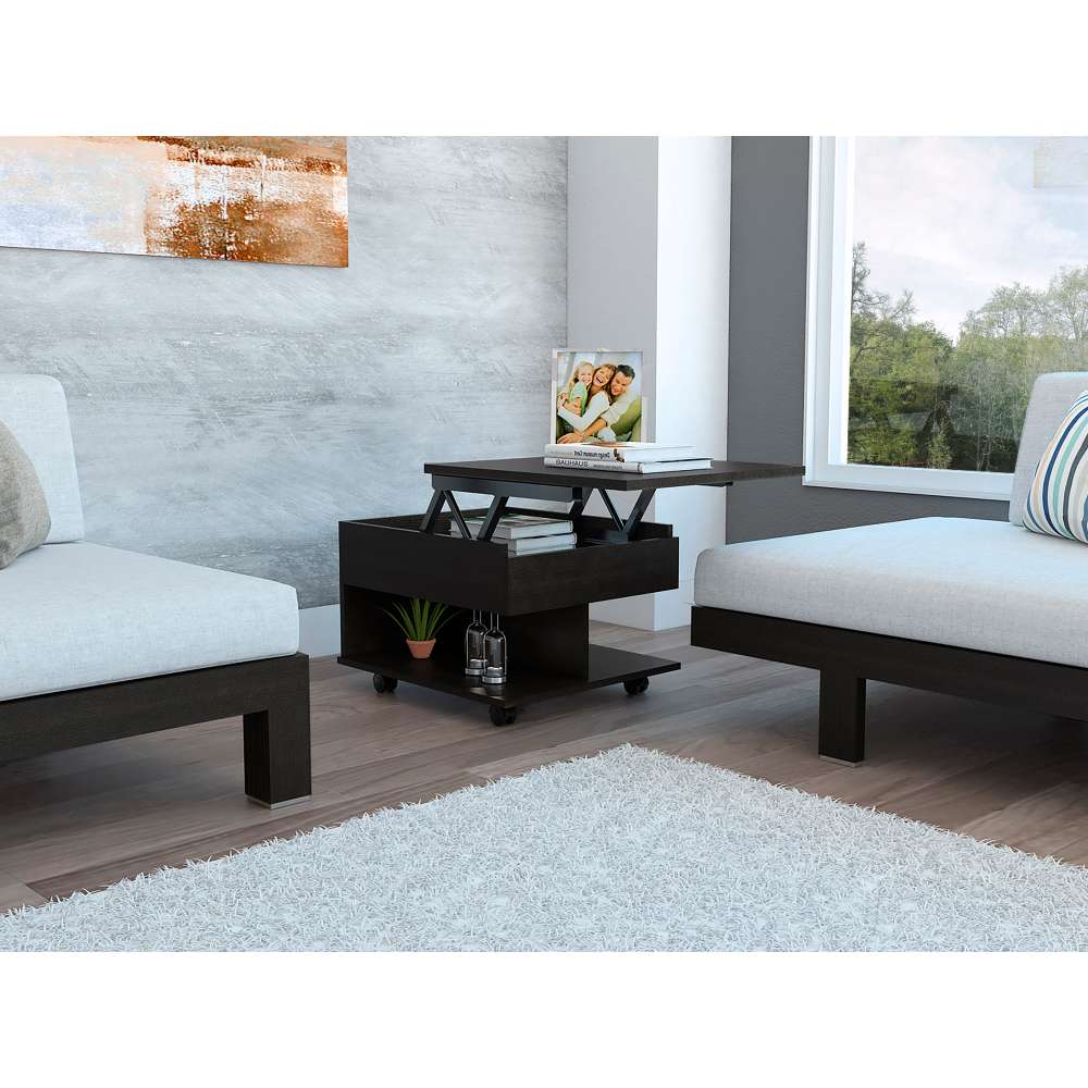Mesa Luanda Wengue 55 cm Transformable - Mesas | Bylmo
